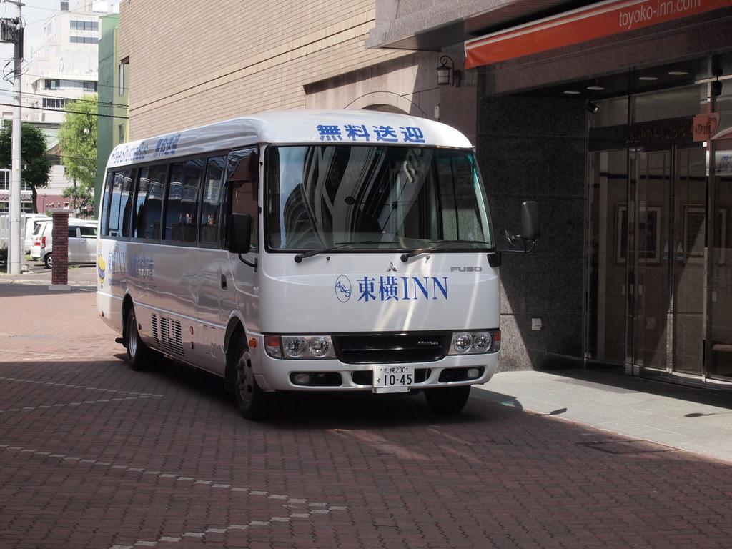 Toyoko Inn Hokkaido Sapporo Susukino Minami Exterior photo