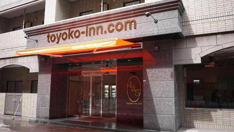 Toyoko Inn Hokkaido Sapporo Susukino Minami Exterior photo